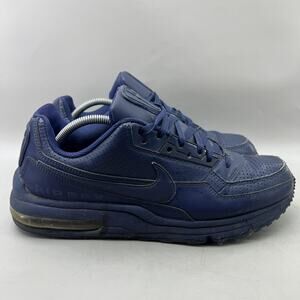 Nike Air Max LTD 3 Running Shoes Men Size 12 Blue Leather Comfort Low Sneakers